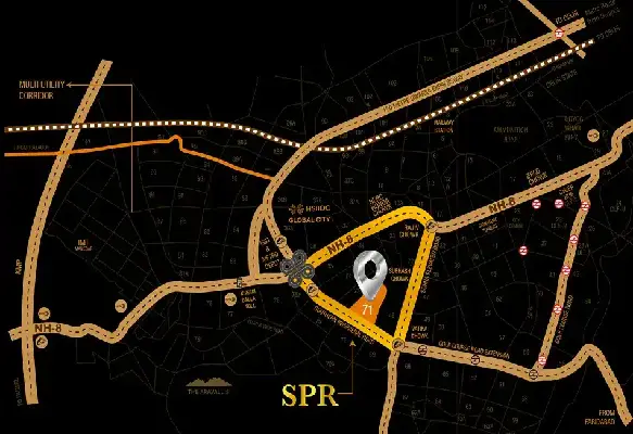 Signature Global Titanium SPR Location Map