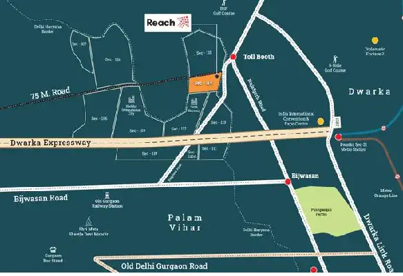 Reach SCO 114 Location Map